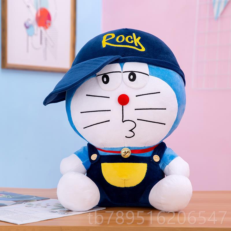 高档叮当猫公多啦A梦玩偶蓝胖子毛礼绒玩具抱超大号机器仔猫枕生