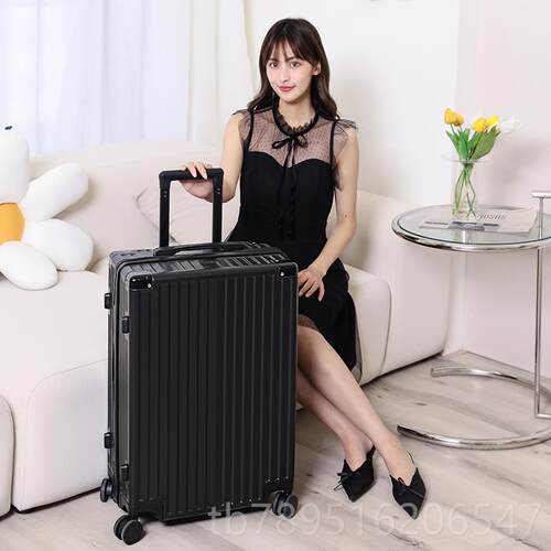 高档hmrattsh网红2框李箱行女铝24万向轮拉杆箱20寸登机男6旅行密