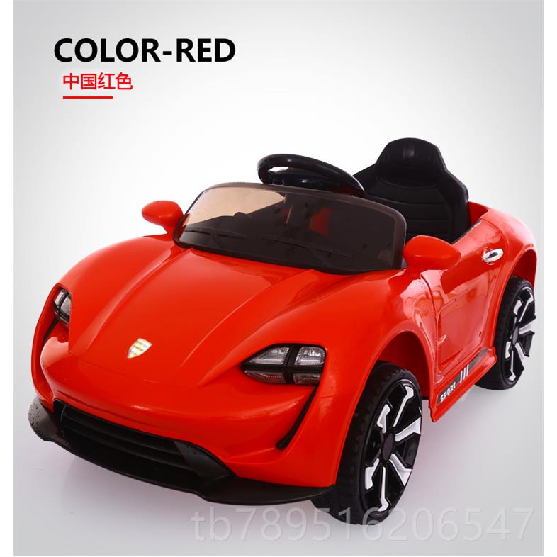 高档婴童电动玩具电小汽车可四轮坐人宝宝遥控充男女小孩1到3岁6