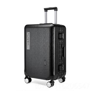 高档芮文拉箱万轮女铝框旅行子箱杆男学生皮箱20寸登机箱行李箱小