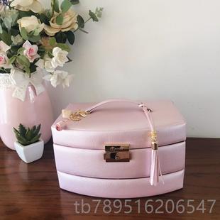 高档公主欧式首饰珠品宝物盒婚盒庆饰盒手饰品收纳盒箱送礼木盒戒