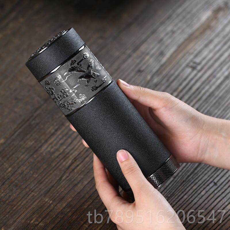 高档保杯中年士复古高档不定锈钢泡茶水杯男商务制LOGO温刻字紫砂,餐饮具,保冷/保温杯,淘宝优惠券,粉丝福利购,淘宝优惠卷