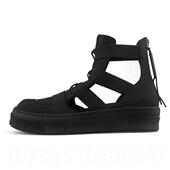 季 潮帮鞋 夏韩版 高档奈瑟港风运动凉鞋 百搭情侣高真皮罗马鞋 in男s