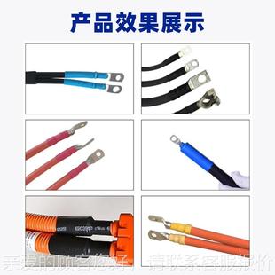 热全自DY 管套管加烤缩紧电子线套热缩机加热 6405动穿烘热缩管机