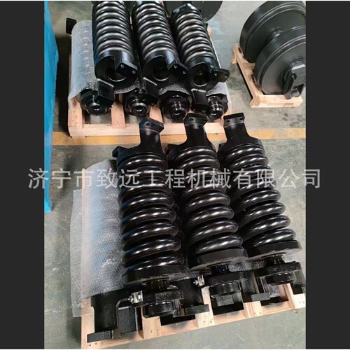 挖掘机涨紧油缸 挖掘机履带底盘件 勾机导向轮 支重轮 行走轮