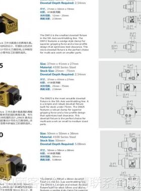 进口尾燕夹具DMM21DM25D50