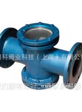 钢不锈钢衬氟视镜直通管碳676道视镜HG5S07F4/F46 氟衬PTFEDN2-DN