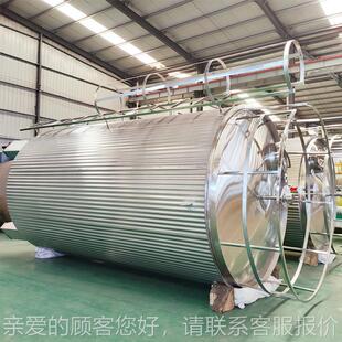 50立方食品级储罐油 饲料油料储罐锈不锈钢搅拌加热罐不GT-50m3钢
