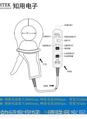 示波器电2流探头0交直流CPL200/20000H/4000/2000A/4CPL2000/000A