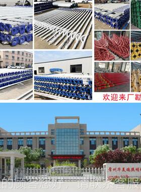 跨境灯道路路灯杆头 7米马8米路市电路UMX高亮高低双臂LE路D灯户