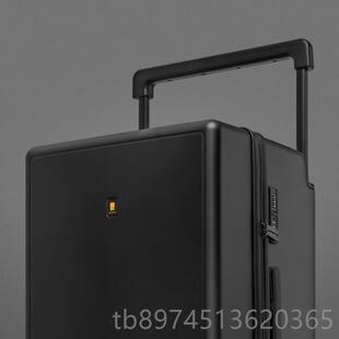 正品地平8号宽拉杆行李箱女大容量24寸皮杆箱拉男28寸箱线撞色旅