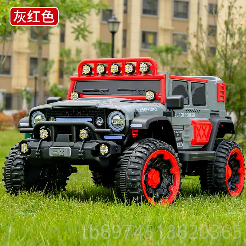 正品儿控童电动车宝宝四轮越野汽车男女小双孩人儿玩具婴遥车可坐