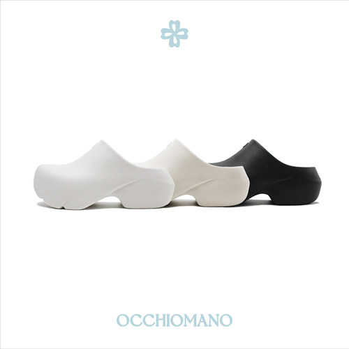 OCMNSSCABIN 简约厚底包头拖鞋外穿懒人鞋舒适半拖鞋