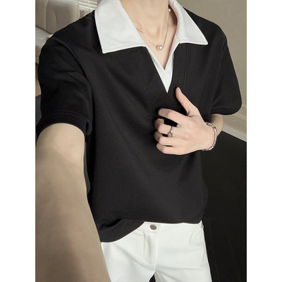 2026夏季新款曼巴棉假两件短袖T恤男DT6258-特P30建议零售价78