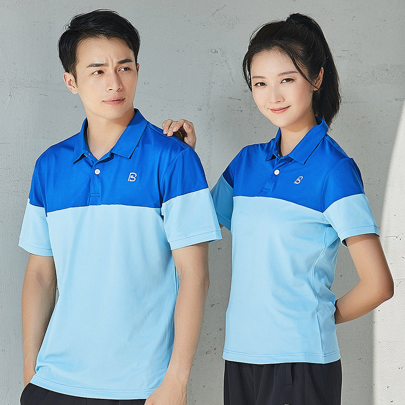 搏悦POLO衫女款运动短袖速干运动训练服透气耐磨T恤