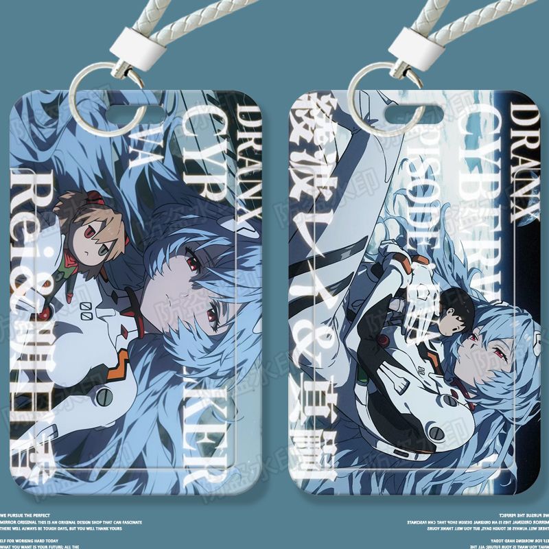 eva绫波丽创意周边滑盖卡套饭公