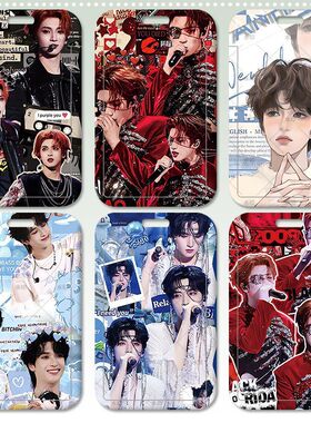 TNT应援时代少年团严浩翔同款周边卡套学生公交地铁卡饭卡套ins风定制