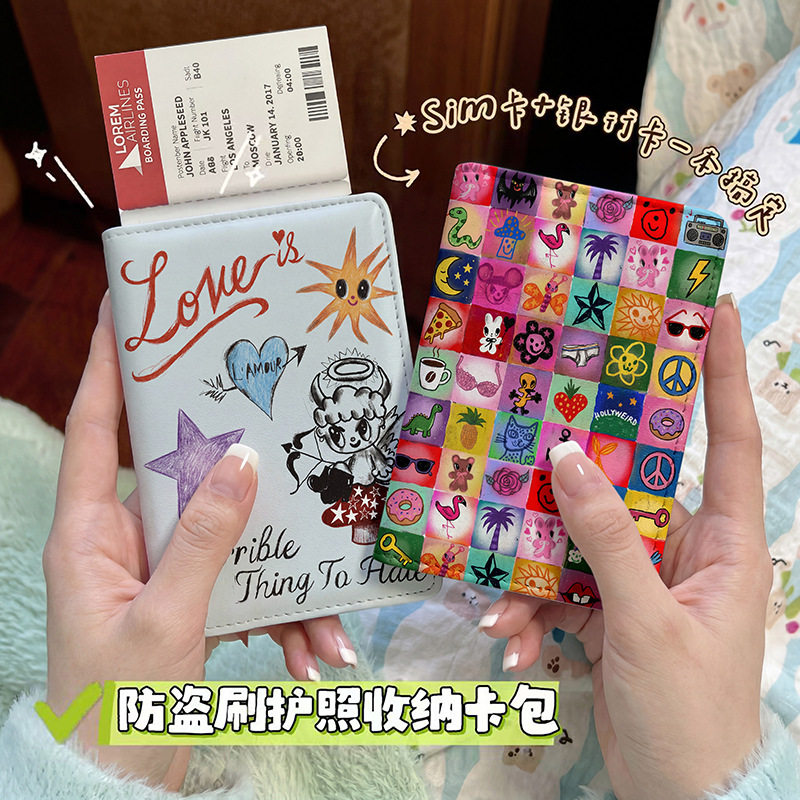 创意创意护照本保护套出国旅行证