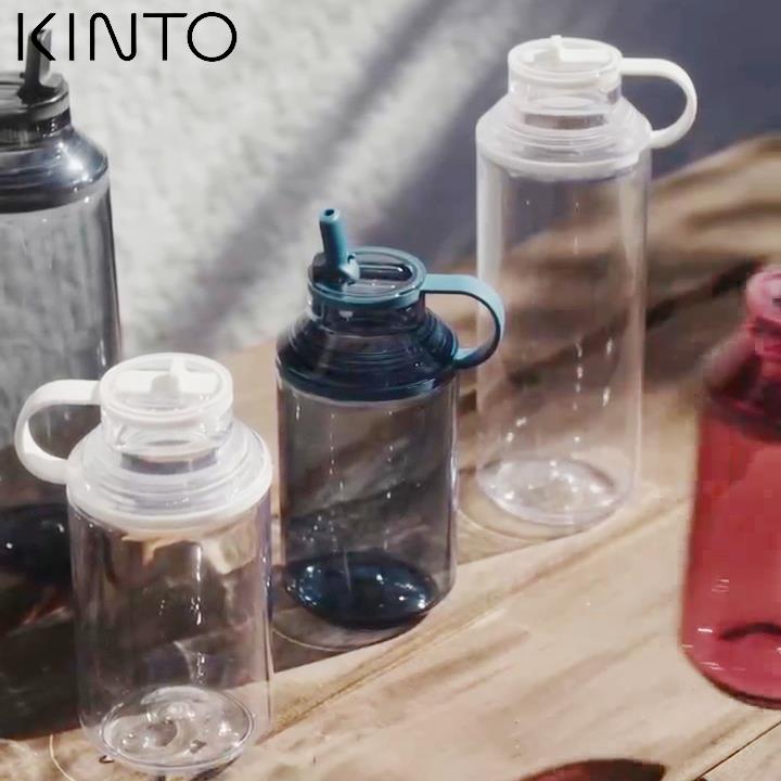 KINTO ACTIVE大容量运动水瓶男女健身水杯 跑步吸嘴树脂运动水壶