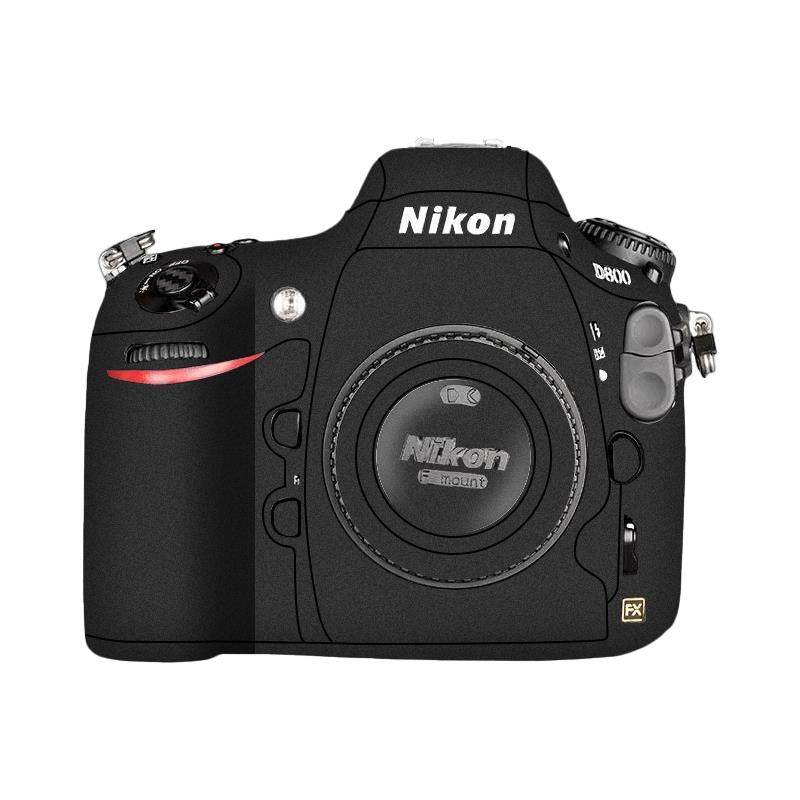 漫步驴适用于尼康单反相机贴皮D800机身贴膜镜头全包彩色D800E