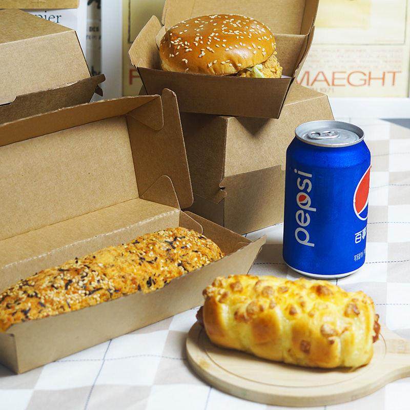 加厚瓦楞汉堡热狗包装盒炸鸡外送打包食品级餐盒免折特硬环保,厨房/烹饪用具,点心包装盒/包装袋,淘宝优惠券,粉丝福利购,淘宝优惠卷