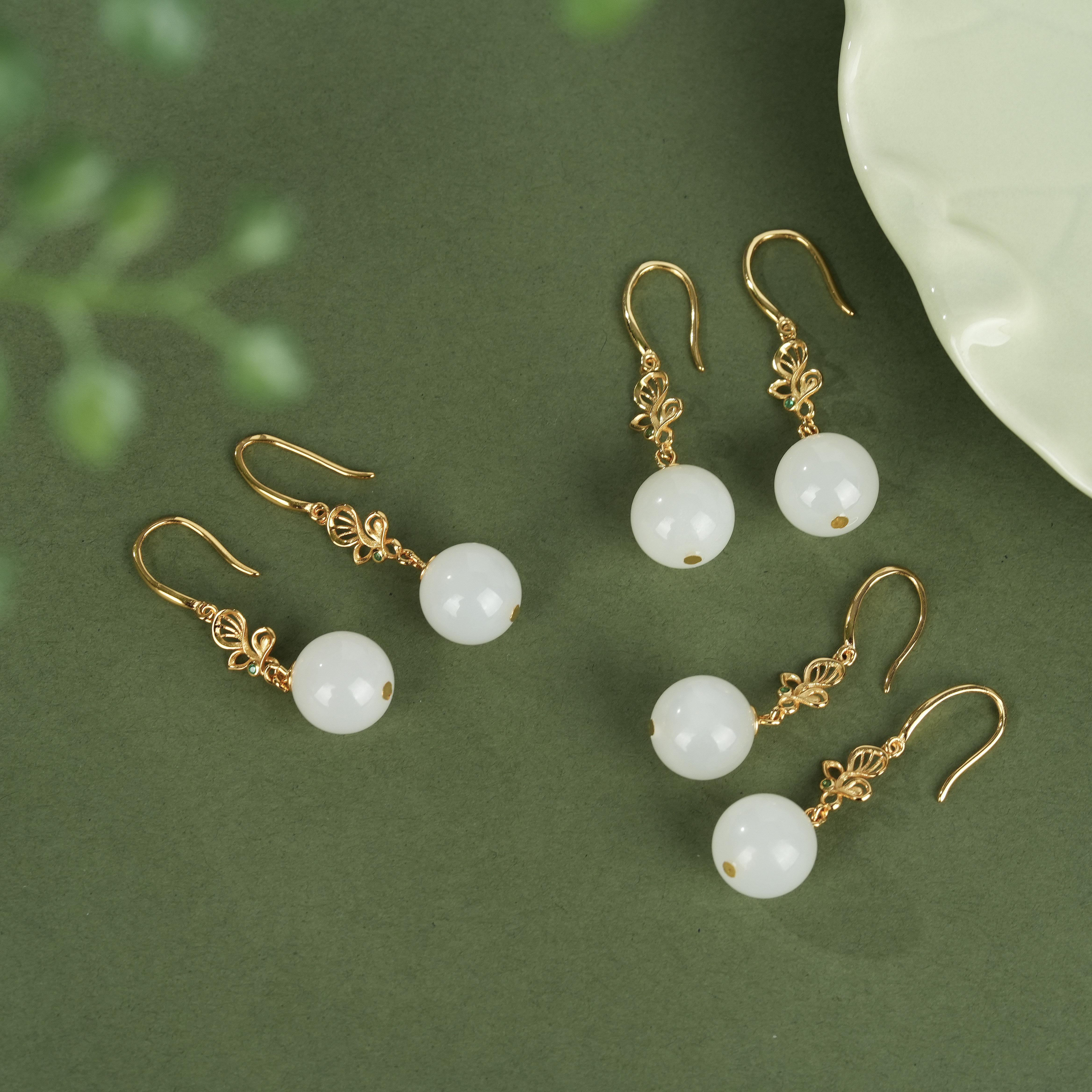 云上叙22 DS56084 和田玉耳饰-多样性发其一-约11.5mm（甄选）,珠宝/钻石/翡翠,耳饰,淘宝优惠券,粉丝福利购,淘宝优惠卷