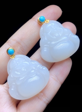 云上叙21 DS99436-和田玉吊坠-多样性发其一-29×29×9mm（甄选）