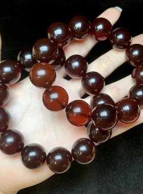 云上叙14 DS01933-血珀单圈手串-多样性发一件-18mm （甄选）