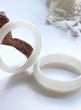 【宁儿8周年宠粉专享】羊脂白玉手镯10*8mm-多样性发一件-DB88399