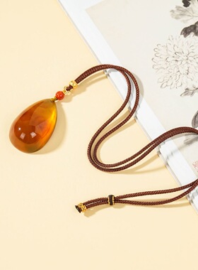 【云上叙】琥珀吊坠-多样性发一件-随形-V54011-E（商城）