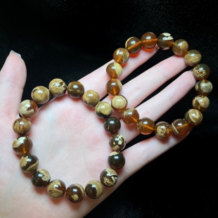 甄选 云上叙7 11mm 琥珀单圈手串—多样性发一件 DS12373