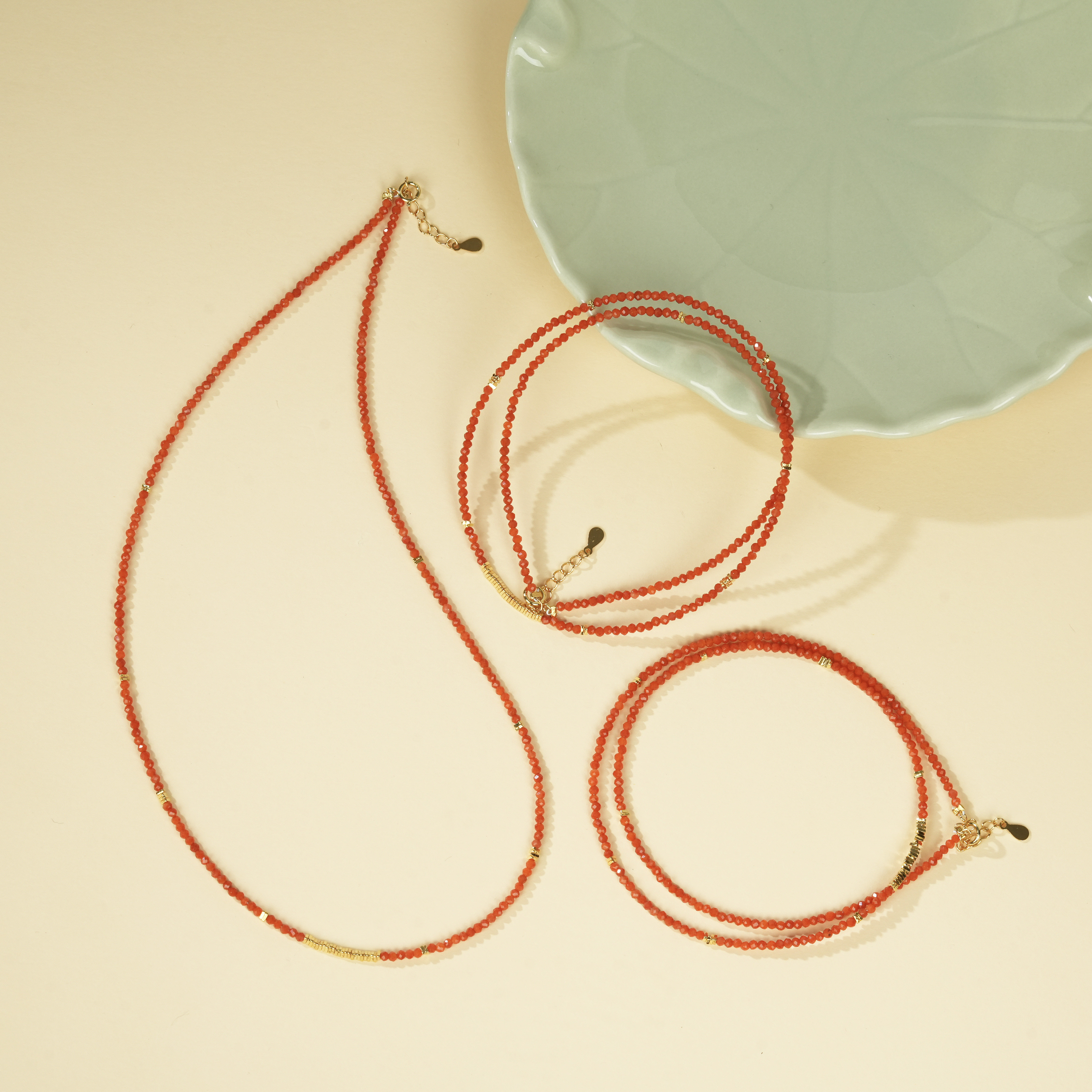 云上叙25 DS38237 S925银南红DIY项链—多样性发一件2mm（甄选）,饰品/流行首饰/时尚饰品新,颈饰,淘宝优惠券,粉丝福利购,淘宝优惠卷