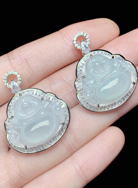 云上叙17 DS56631 翡翠吊坠-多样性发-19x16mm（甄选）