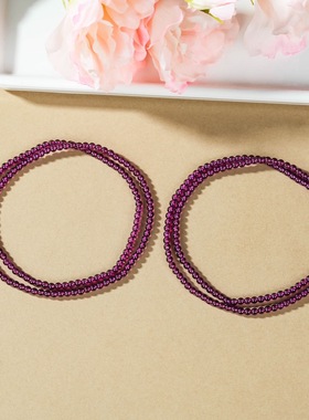 24 DS54305-紫牙乌多圈手串-多样性发一件-4mm（甄选）