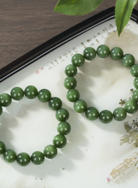 云上叙15 DS44817 和田玉单圈手串-多样性发一件-11.5mm+（甄选）