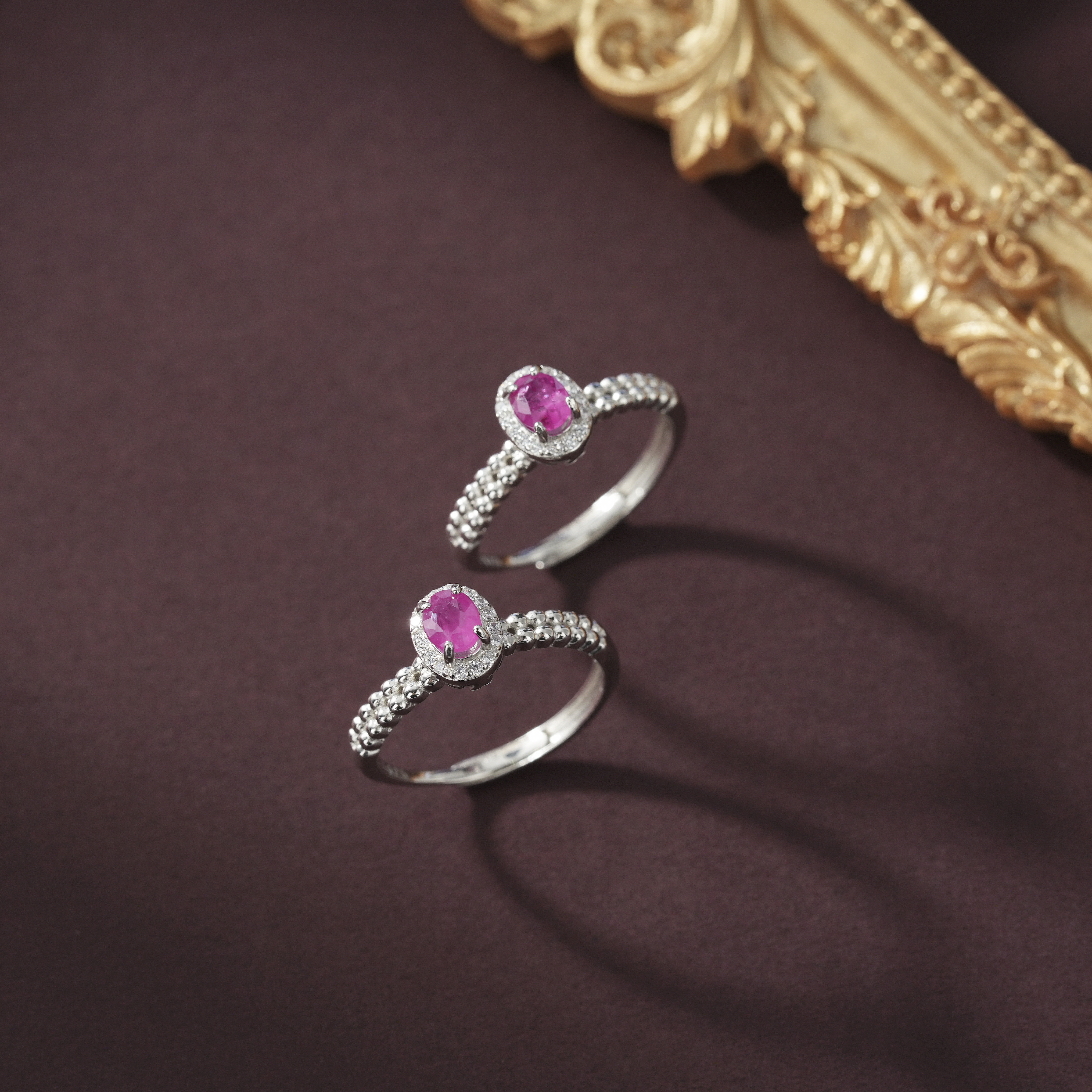 云上叙25 DS26823-红宝石戒指-多样性发其一-3.5*5.5mm（甄选）,珠宝/钻石/翡翠,手饰,淘宝优惠券,粉丝福利购,淘宝优惠卷