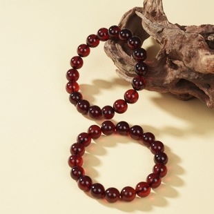 甄选 琥珀单圈手串 11mm 多样性发一件 云上叙DS98127