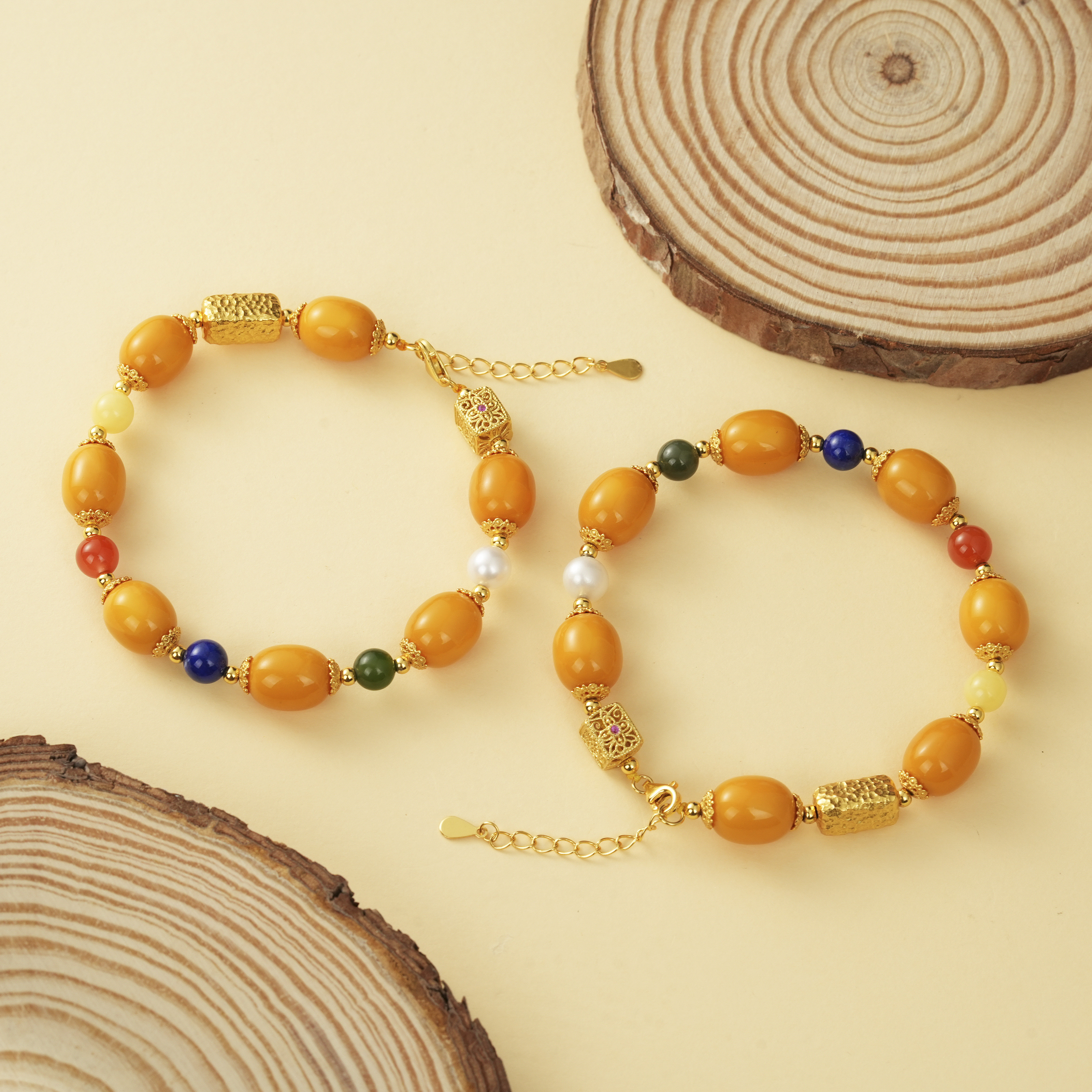 云上叙13 DS28907 -蜜蜡DIY手链-多样性发一件-8.8mm（甄选）,珠宝/钻石/翡翠,手饰,淘宝优惠券,粉丝福利购,淘宝优惠卷