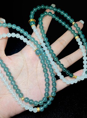 云上叙14 DS82616 翡翠DIY多圈手串—多样性发一件-5.5mm（甄选）