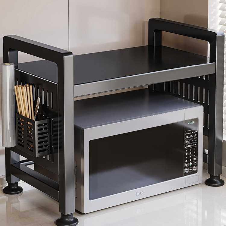可伸缩厨房微波炉置物架烤箱支架家用双层台面桌面电饭锅收纳架子,厨房/烹饪用具,厨房置物架/置物柜/角架,淘宝优惠券,粉丝福利购,淘宝优惠卷