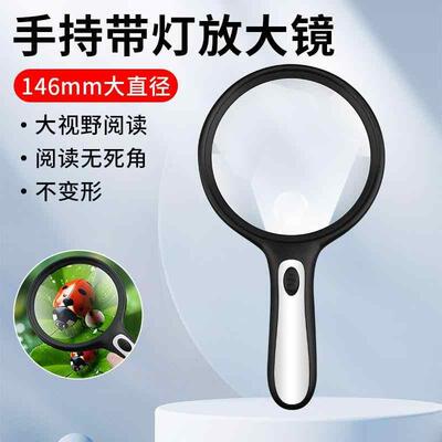 老人儿童用阅读放大镜高清