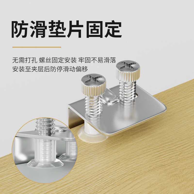 锯齿锁双开推拉门密码锁移门储物展示柜子橱窗锁机械柜门锁免打孔