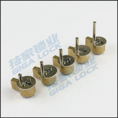 铝合金推拉门锁芯玻璃门窗钩锁平移门锁锁头推拉门锁圆棍勾锁锁芯