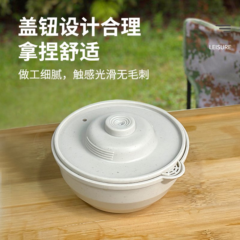 稻壳一次性旅行功夫茶具待客加厚耐高温小号泡茶壶户外便携套装包