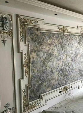 家装建材装修墙背景模具影视电视模具石膏文化砖背景墙