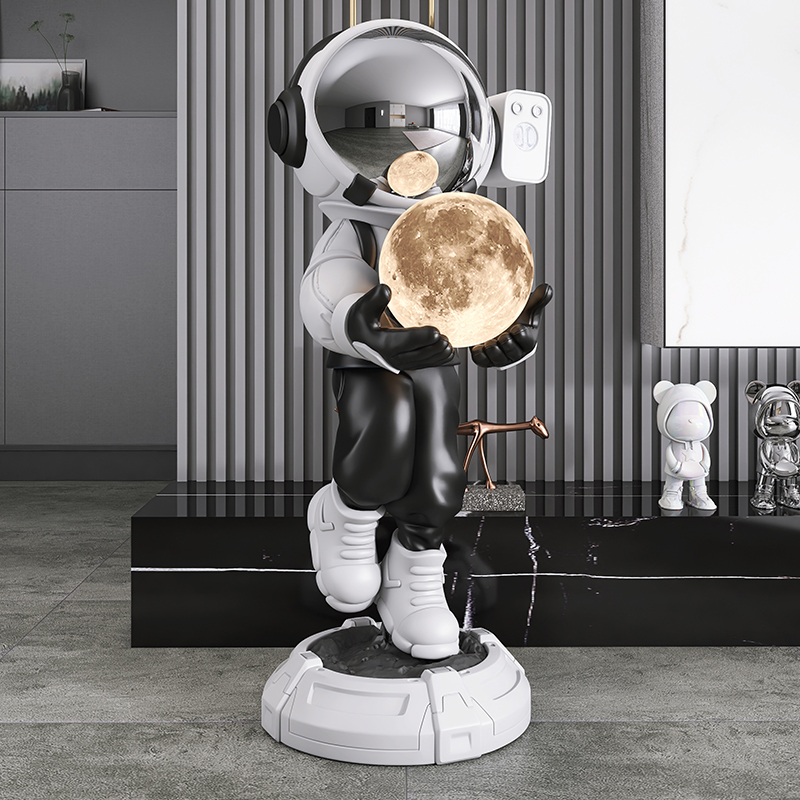 星空灯太空人太空人客厅落地大摆件音响电视柜沙发旁开业乔迁礼品