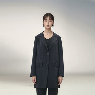 素芭简约时尚通勤女女士高级感气质西服上衣SJ0217