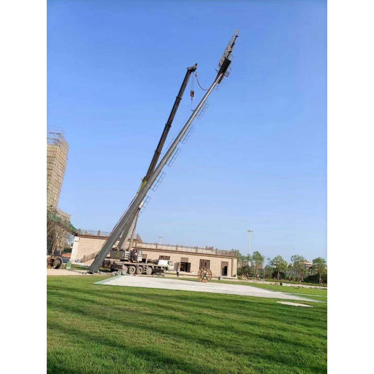 艾乐壹迪LED高杆灯广场灯25米30头篮球场灯升降道路灯球场投光灯