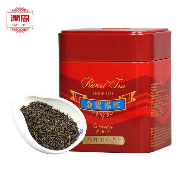 润思祁门红茶金奖祁红正宗原产地祁红下午茶工夫春茶茶叶100g