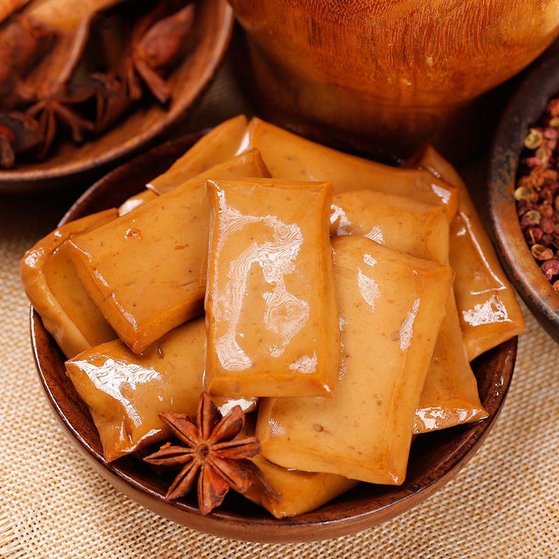 味香宜重庆风味手磨豆干麻辣五香嫩豆腐干聚会休闲小零食卤制小吃